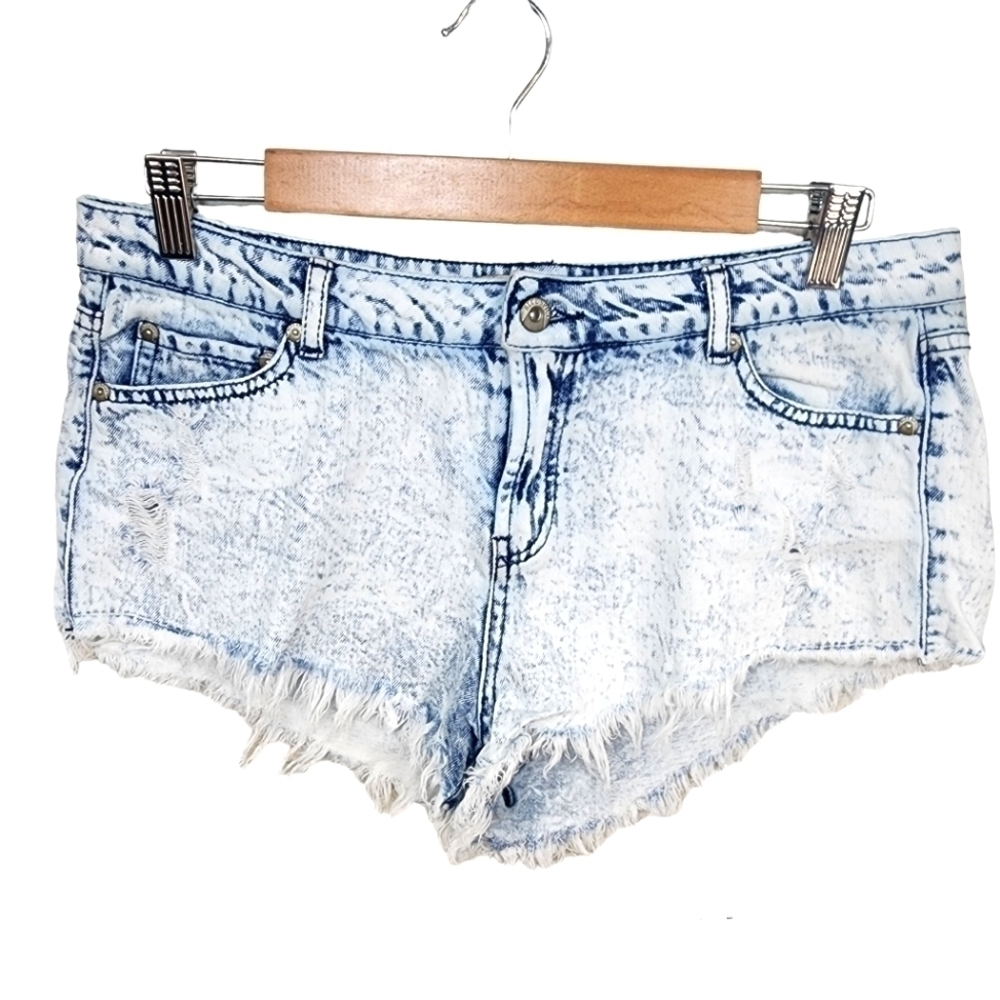BLUE SPICE Distressed Short Jean Shorts Size 13